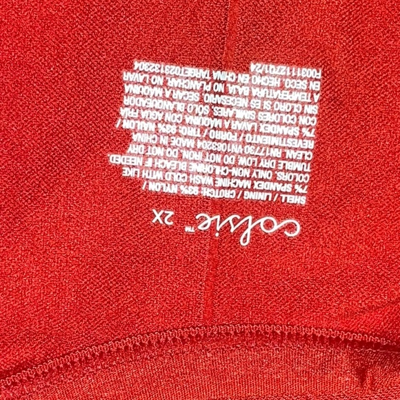 NEW Colsie Women's Shapewear Bodysuit Shaper adjustment straps Sz 2X - Picture 2 of 4